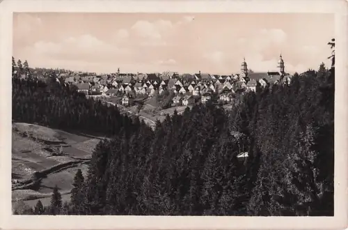AK Freudenstadt, Blick vom Schöneck -803220