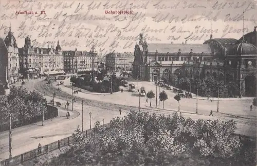 Frankfurt Main Bahnhofplatz Kat. Frankfurt am Main -803234