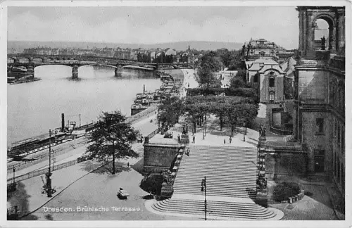 Dresden. Brühlsche Terrasse. -803190