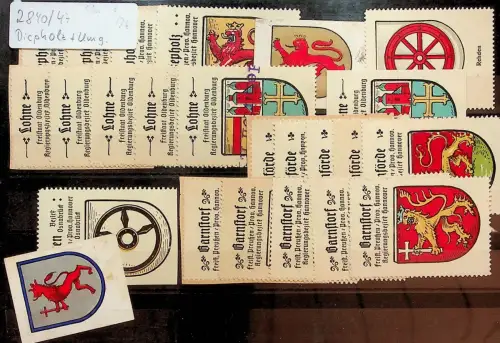 Barnstorf - Lohne - Diepholz - Lehmförde - Vignetten Lot -S393