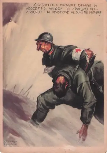 Gino Mantovan, Soldatenkrankenschwester -804068