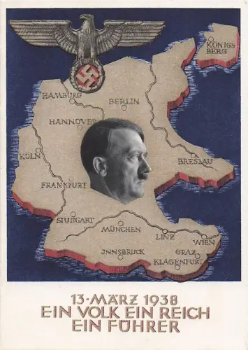 Postkarte Drittes Reich Reichsparteitag 1939 nicht gelaufen -804750