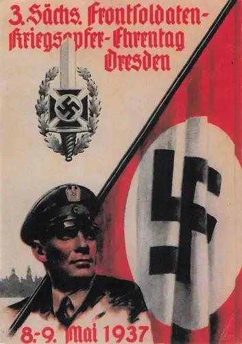 Propagandakarte - Frontsoldaten-Ehrentag 1937 -804736