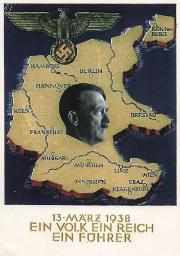Adolf Hitler - Colour Postkarte -804738