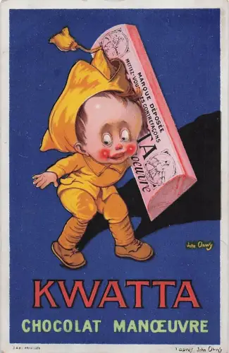 Kwatta Kakao – sig. John Onwy – um 1925 -804512