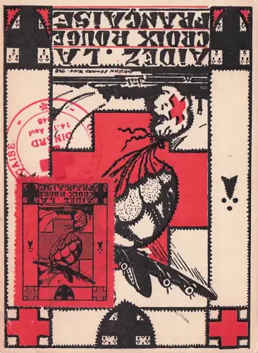 Ersttagskarte, Rotes Kreuz und Post, -794672