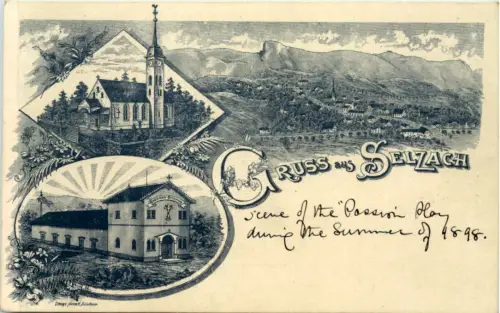 Gruss aus Selzach - Litho -639792
