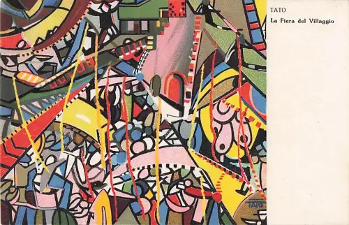 FUTURISMUS - Tato - „Der Jahrmarkt“, -803402