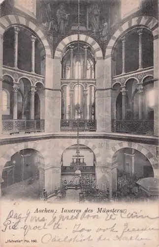 Aachen: Inneres des Münsters -803266