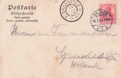 Aachen: Inneres des Münsters -803266