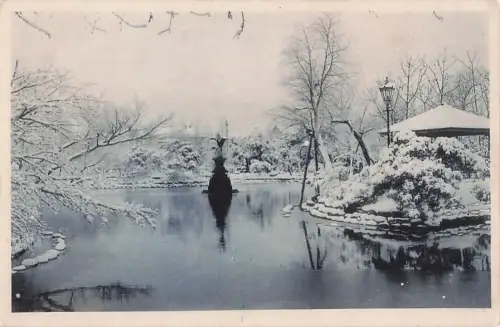 Japan - TOKIO - Hibiya-Park - Der Unkei-Teich -803334