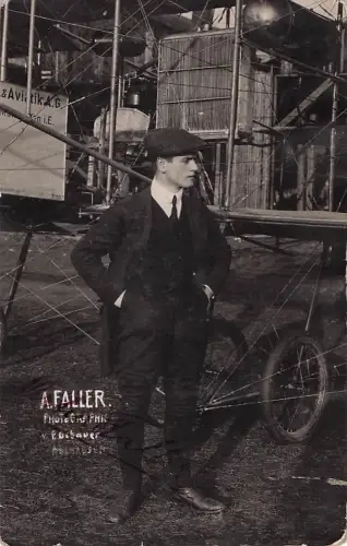 Deutsches Reich, Halbamtliche Flugmarken, Nr.10, Mülhausen-Feldberg Ansichtskarte -803542
