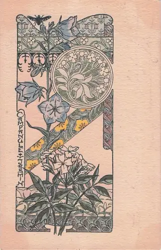 Titel „Campanule Jasmin“ von A. Herbinier. -805302