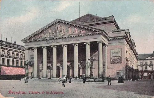 Ak Bruxelles Brüssel, Theatre de la Monnaie -803570