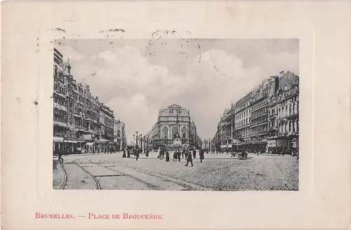 BRUXELLES. PLACE DE BROUCKÈRE. -803586