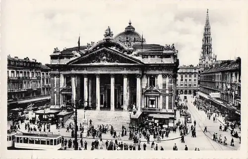 Ansichtskarte Bruxelles (Brüssel) La Bourse -803644