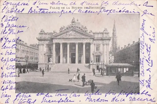 PALAIS DE LA BOURSE DE BRUXELLES -803608