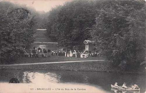 121 - BRUXELLES -L'ile du Bois de la Cambre -803626