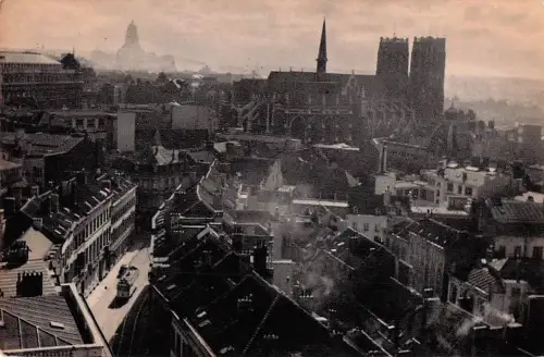 Bruxelles Bruessel Panorama Kategorie. Alte Ansichtskarten -803614
