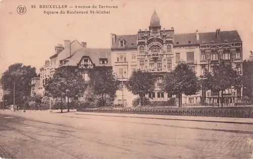 -BRUXELLES Avenue de Tervuren Square du Boulevard St-Michel -803584