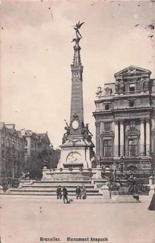 Bruxelles. Monument Anspach -803782