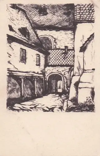 Eberbach Kloster Nr. 4 Radierung -803988