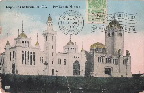 Exposition de Bruxelles 1910. Pavillon de Monaco -803572