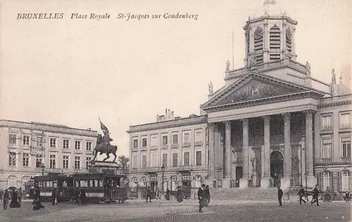 BRUXELLES Place Royale St-Jacques sur Coudenberg -803630
