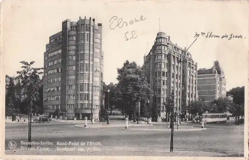 Bruxelles-Ixelles Rond-Point de l'Etoile. Brussel-Elsene Rondpunt van de Ster. -803716