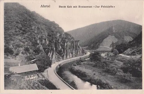 Ahrtal, Bunte Kuh bei Walporzheim -803942