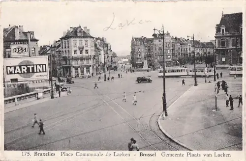 175. Bruxelles Place Communale de Laeken Brussel Gemeente Plaats van Laeken -803722