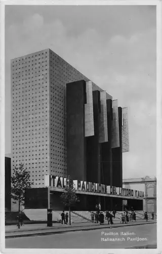 Pavillon Italien Belgien Bruxelles Exposition Brussles 1935 Unbenutzte Postkarte E69 -803754