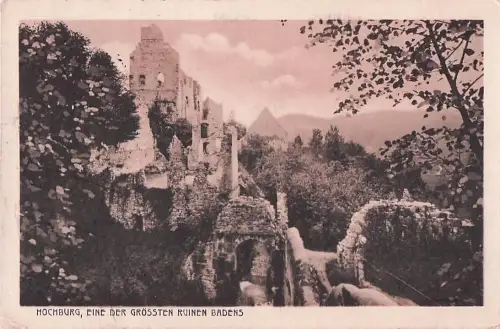 Ruine Hochburg bei Emmendingen -803912