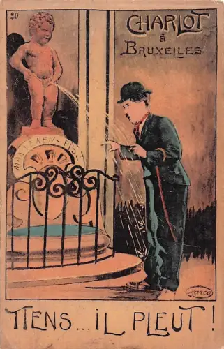Ansichtskarten - HUMOR: Belgien ca. 1920 Mannequin -803774