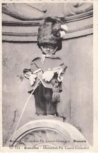 Künstler Ak Bruxelles Brüssel, Manneken Pis -803810
