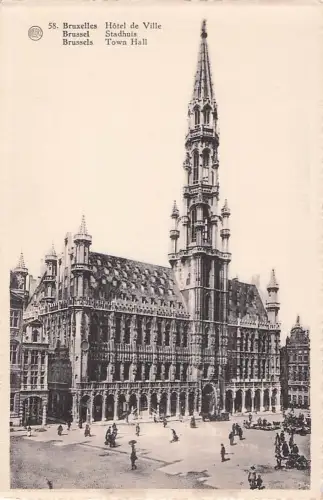 8. Bruxelles Hôtel de Ville Brussel Stadhuis Brussels Town Hall -803800