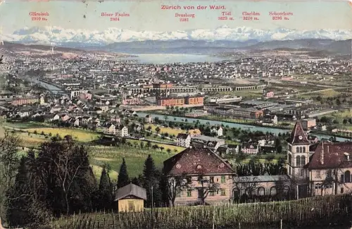 Zuerich Stadt See Alpen / Zuerich /Bz. Zuerich City -804106