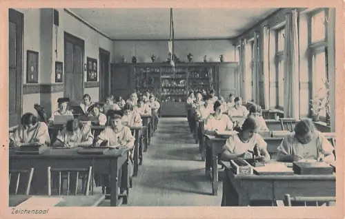 AK / Ansichtskarte Essen__Ruhr Kath. Lyzeum Zeichensaal -803906