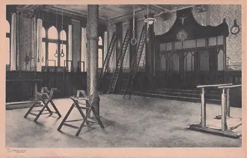Ak Essen im Ruhrgebiet, Oberlyzeum, Turnsaal -803904