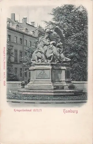 Kriegerdenkmal 1870/71 Hamburg -804124