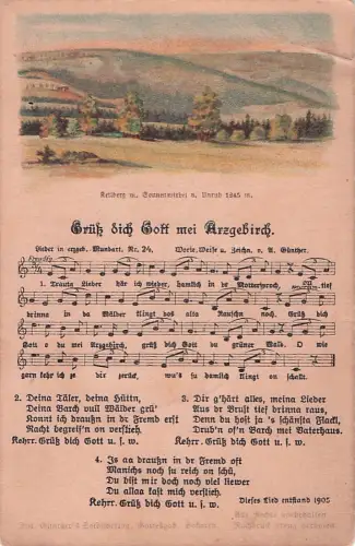 Grük dich Goff mei Arzgebirdő. -804222