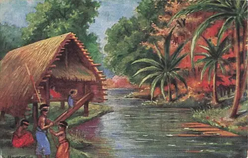 Künstler Baumgarten, Fritz, Neumecklenburg Neuirland Papua Neuguinea, -804326