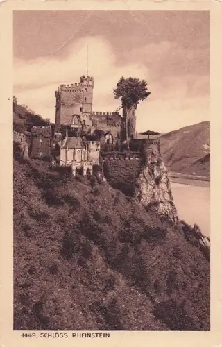 Bingen am Rhein Burg / Schloss Rheinstein -804032