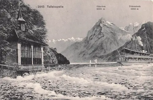 2845 Tellskapelle Gitschen 2520 m Urirotstock 2932 m -804466