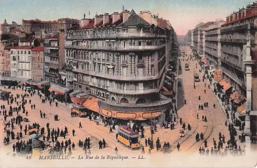 Marseille Rue de la Republique Kat. Marseille -804140