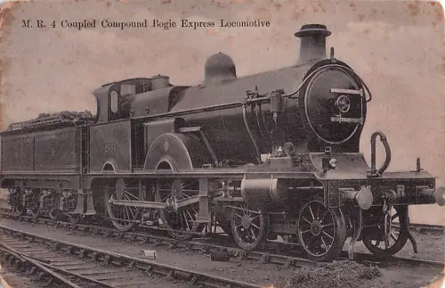 M. R. 4 Coupled Compound Bogie Express Locomotive -804160