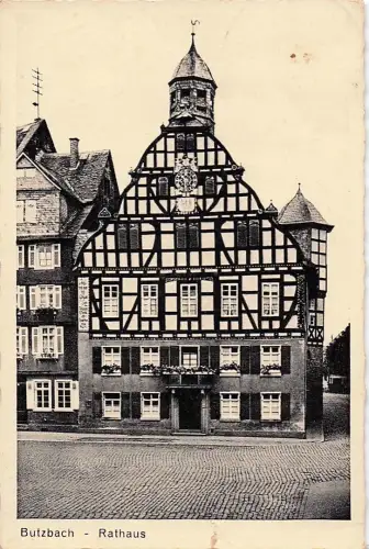 Ak Butzbach im Taunus Hessen, Rathaus -804270