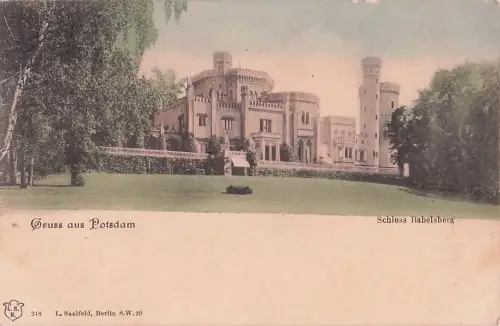 Gruss aus Potsdam Schloss Babelsberg -804290