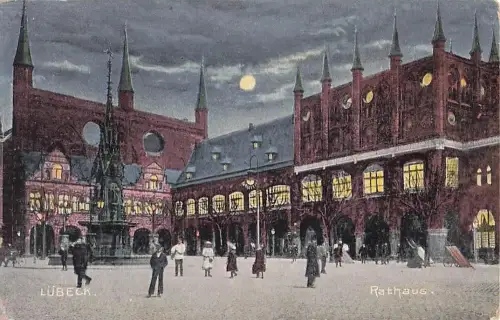 LÜBECK. Rathaus. -804240