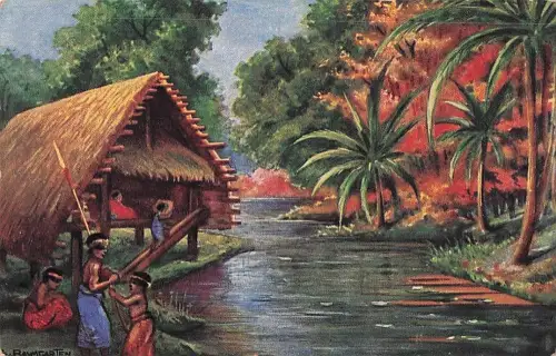 Künstler Baumgarten, Fritz, Neumecklenburg Neuirland Papua Neuguinea, -804328
